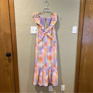 Pink Watercolor Dress